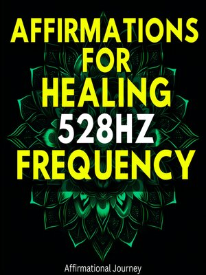 cover image of Affirmations For Healing 528hz Frequency